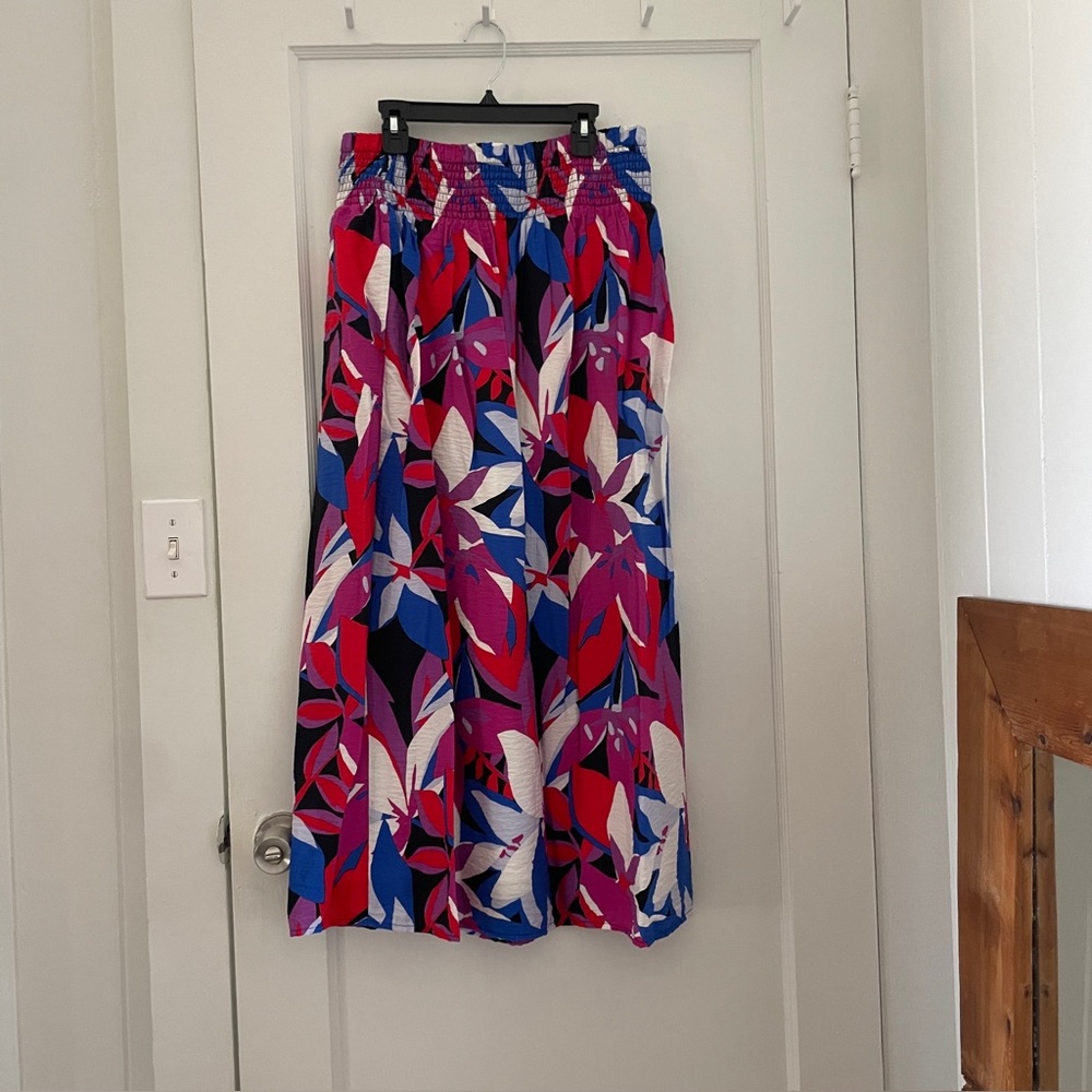 Nine West Multicolor Patterned Skirt